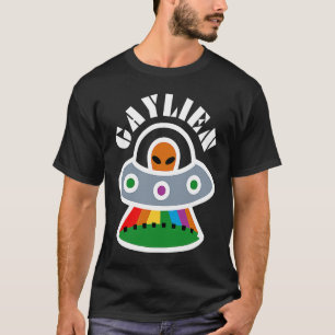 Gaylien Gay Bear Pride For Men Women Cute Lgbtq T-Shirt