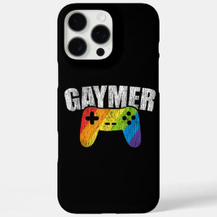 Gaymer Rainbow Flag Gaming Lesbian Gay Bisexual LG iPhone 16 Pro Max Case