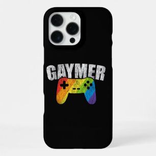 Gaymer Rainbow Flag Gaming Lesbian Gay Bisexual LG iPhone 16 Pro Max Case