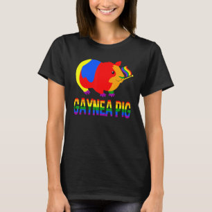 Gaynea Pig Gay Guinea Pig Pride Lgbt Matching Gay  T-Shirt