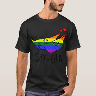 GAYOZA LGBTQ Gay Pride Gyozas T-Shirt