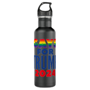 Gays For Trump 2024 Election 710 Ml Water Bottle