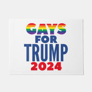 Gays For Trump 2024 Election Doormat