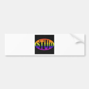 gaystud bumper sticker