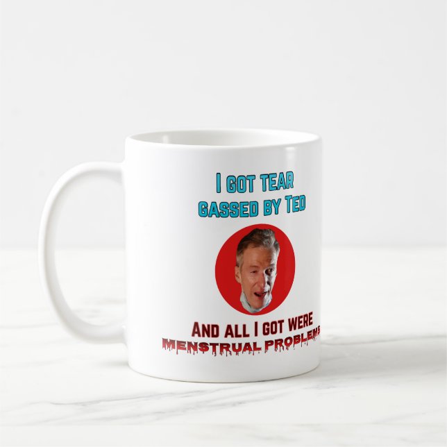 Gaz lacrymogène Ted mug (Gauche)
