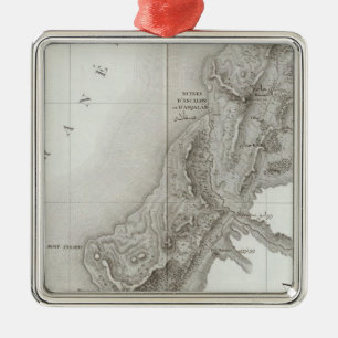 Gaza, Israel Metal Ornament