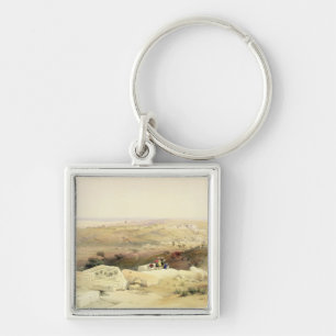 Gaza, plate from Volume II of 'The Holy Land' Keychain
