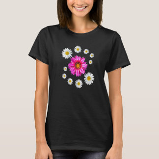 Gazania Daisy Floral Pattern Gazania Daisy Blossom T-Shirt