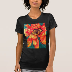 Gazania desert flower art by Sacha Grossel T-Shirt