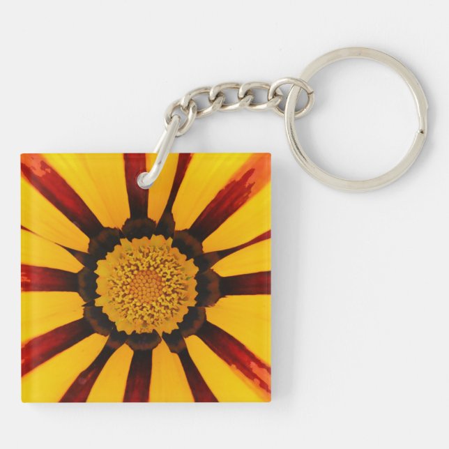 Gazania Keychain (Back)