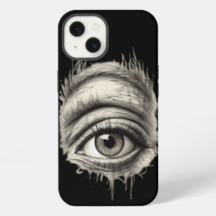 Gaze Couture Unveiling the Soul through Artful Eye iPhone 13 Case