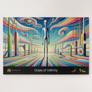 Gaze of Infinity   1000P Art Jigsaw Puzzle