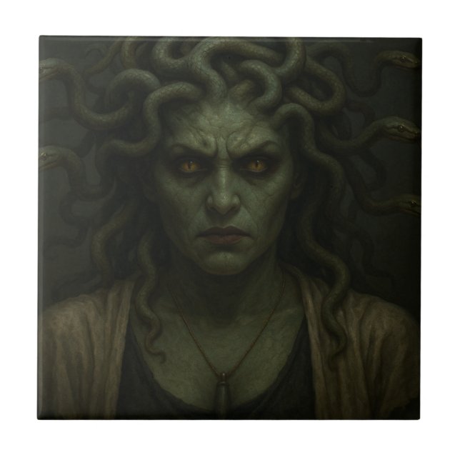 Gaze of Medusa Tile (Front)