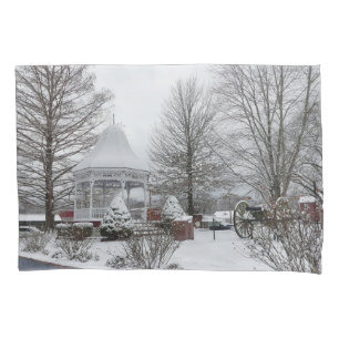 Gazebo and Cannon Pillowcase