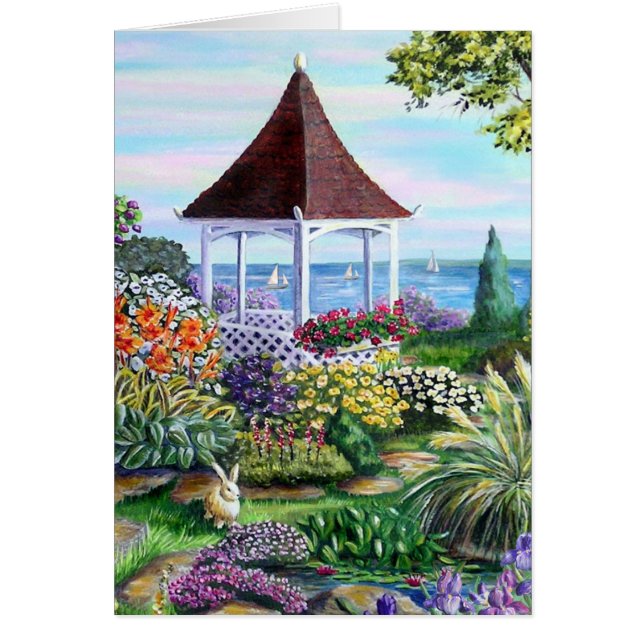 Gazebo garden card (Front)
