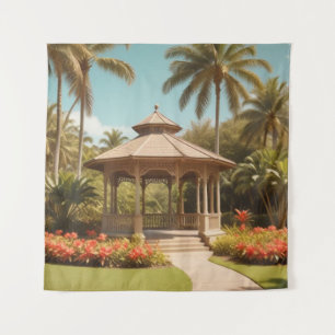 Gazebo In The Park Tapestry