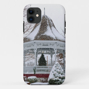 Gazebo in the Snow iPhone 11 Case