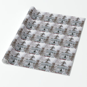 Gazebo in the Snow Wrapping Paper