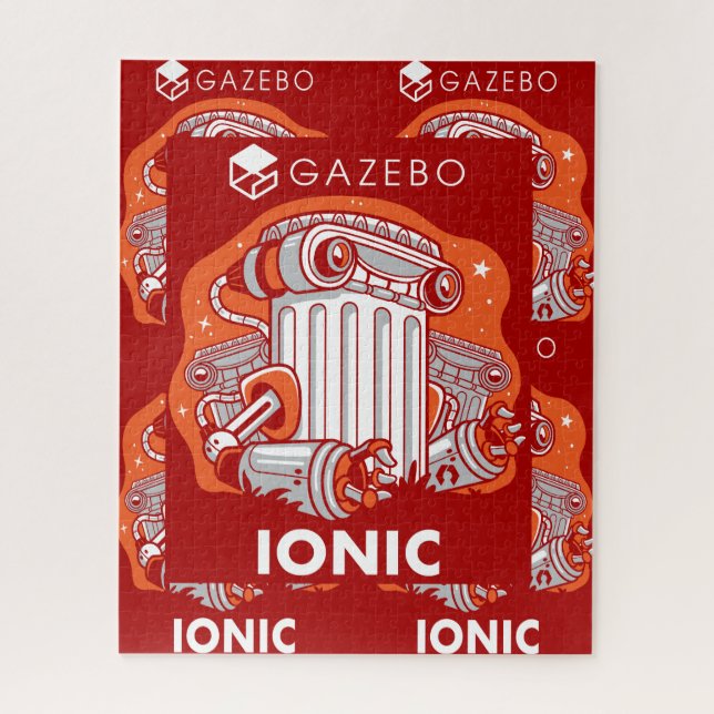 Gazebo Ionic Puzzle (Vertical)