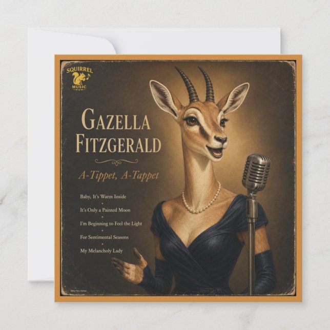 Gazella Fitzgerald Album: a Parody (Front)