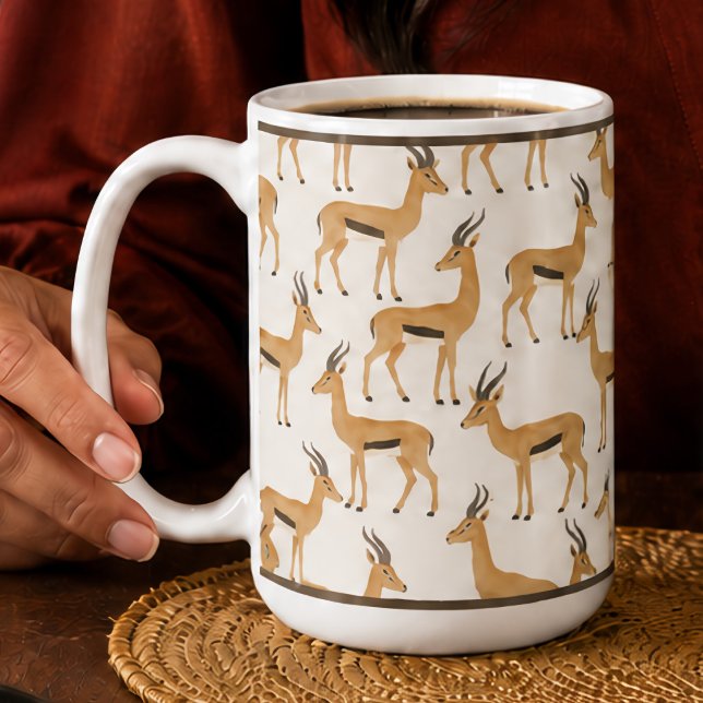 "GAZELLE" - 15 OZ. COFFEE MUG (Creator Uploaded)