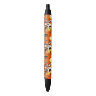 Gazelle African Antelope Wild Animal Black Ink Pen