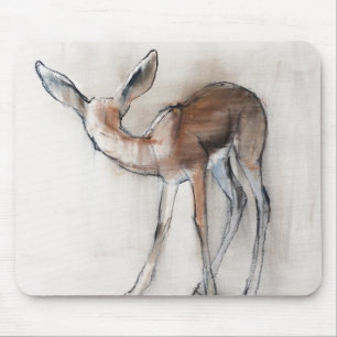 Gazelle Fawn Mouse Pad