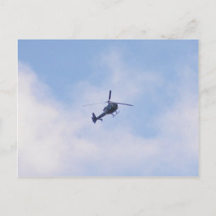 Gazelle Helicopter Postcard