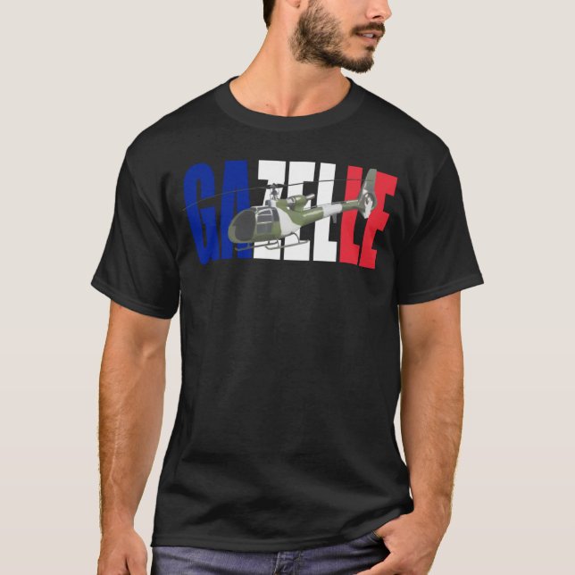 Gazelle Helicopter T-Shirt (Front)