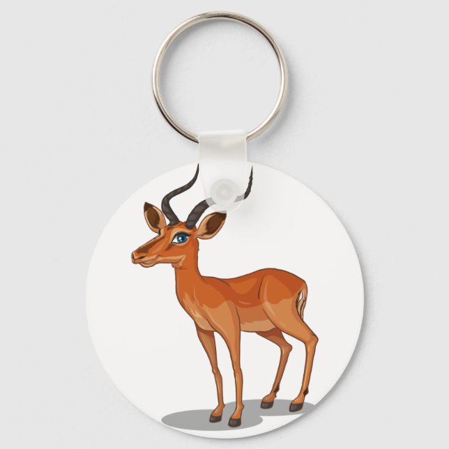 Gazelle Keychain (Front)