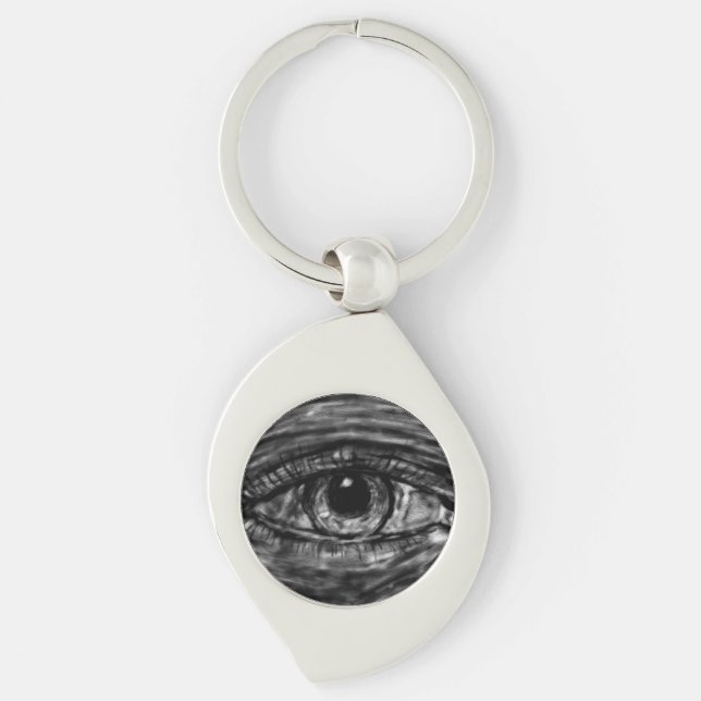 Gazing Eye Keychain (Front)