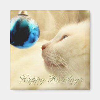 Gazing Upon A Blue Star Magnet