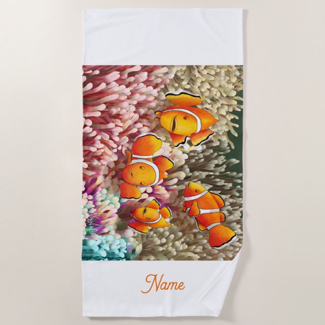GB Beach Towel Clownfish (Front)