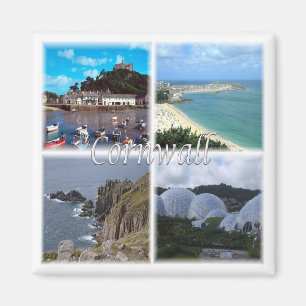 GB * England - Cornwall England Land'S End St. Ive Magnet