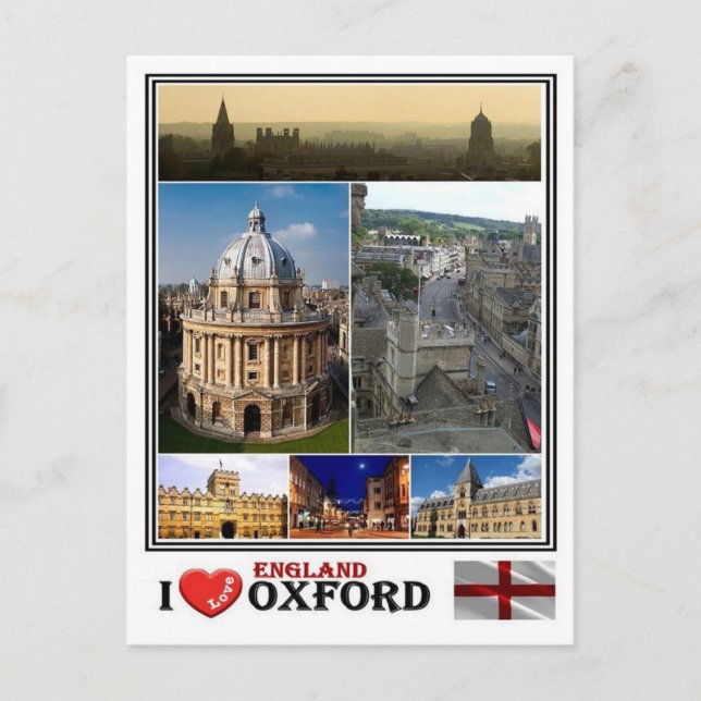 GB England - Oxford - Postcard (Front)