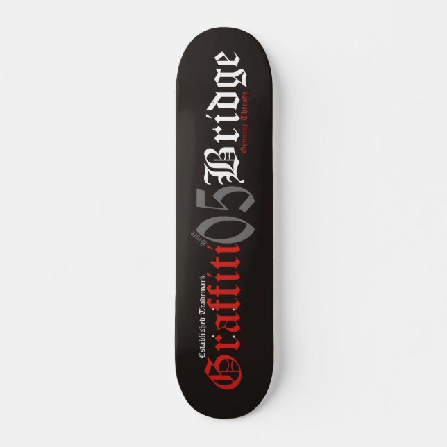 GB GENUINE THREADS 3 SKATEBOARD (Front)
