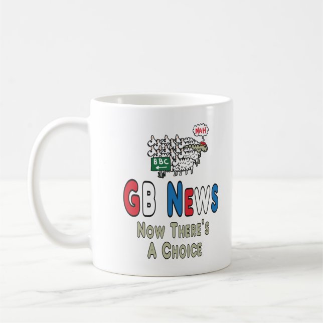 GB News Coffee Mug (Left)