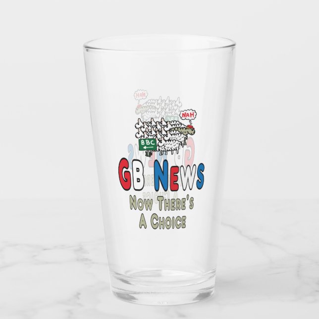 GB News Glass (Front)