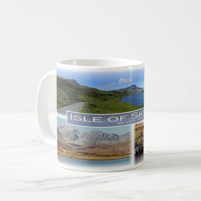 GB Scotland -  The Isle of Skye Scotland - Coffee Mug (Front Left)