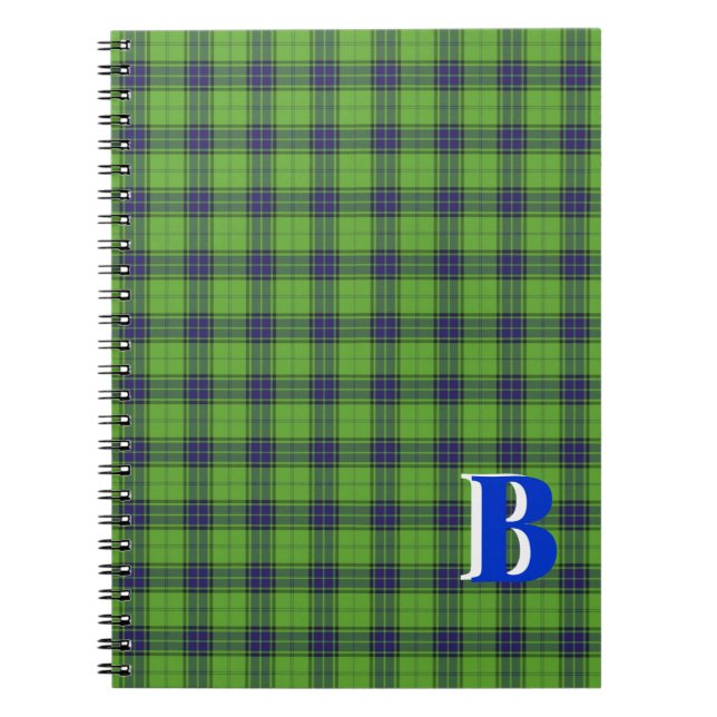 GB Tartan Notebook (Front)