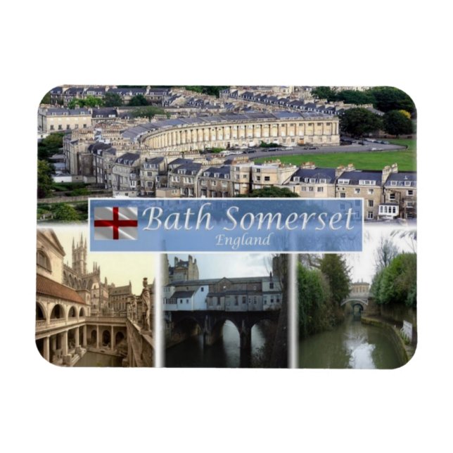 GB United Kingdom - England - Bath Somerset - Magnet (Horizontal)