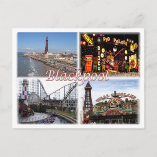 GB United Kingdom - England - Blackpool - Postcard