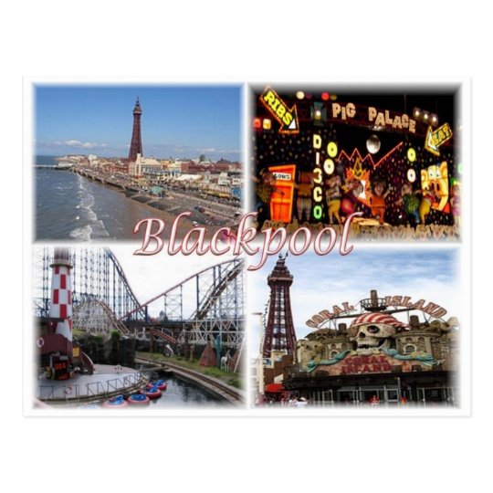 GB United Kingdom - England - Blackpool - Postcard