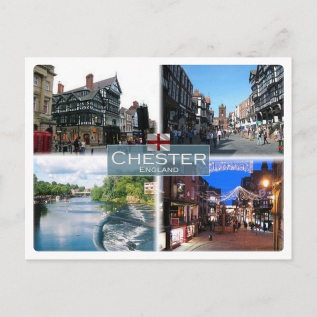 GB United Kingdom - England - Chester - Postcard (Front)