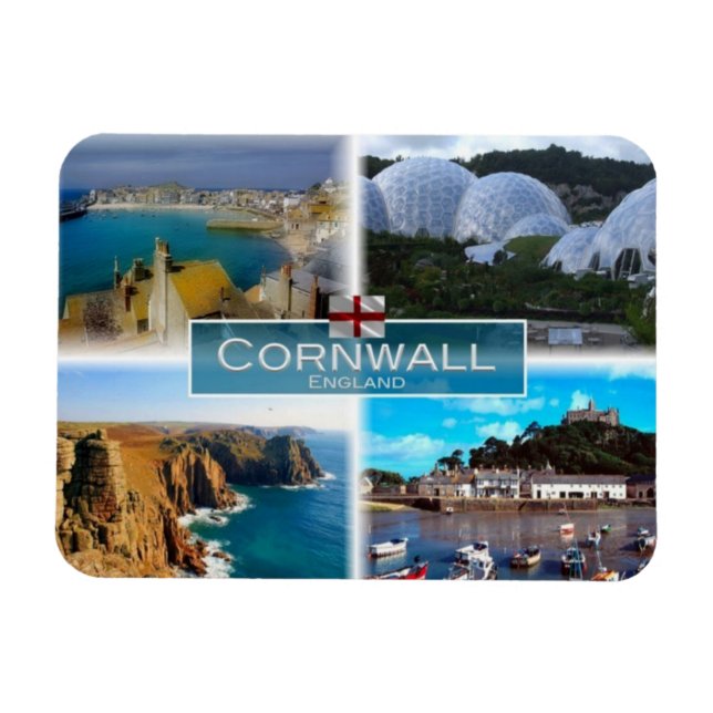 GB United Kingdom - England - Cornwall - Magnet (Horizontal)