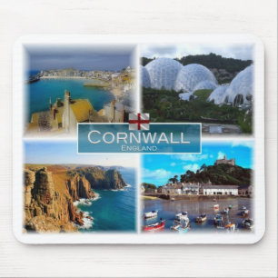 GB United Kingdom - England - Cornwall - Mouse Pad