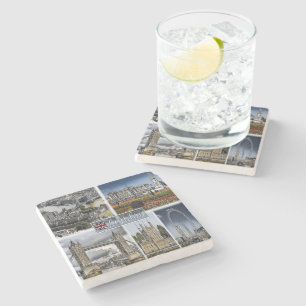 GB ^ United Kingdom - England - London Stone Coaster