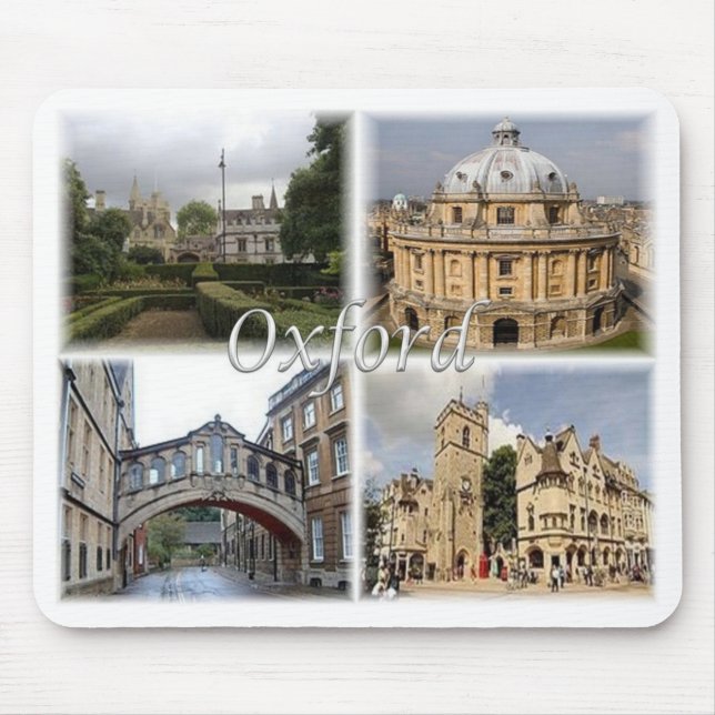 GB United Kingdom - England - Oxford - Mouse Pad (Front)