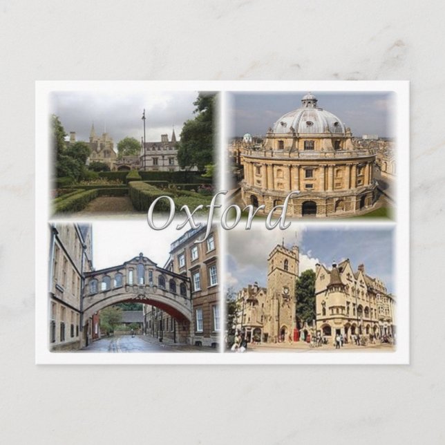 GB United Kingdom - England - Oxford - Postcard (Front)