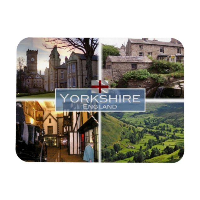 GB United Kingdom - England - Yorkshire - Magnet (Horizontal)